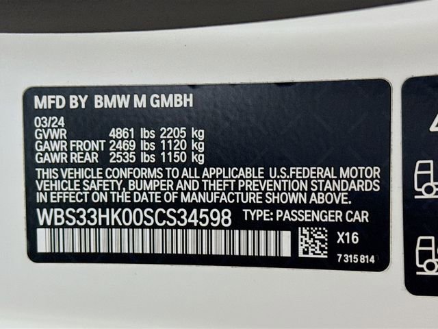 Used 2025 BMW M4 xDrive Competition w/ Executive Package image 39