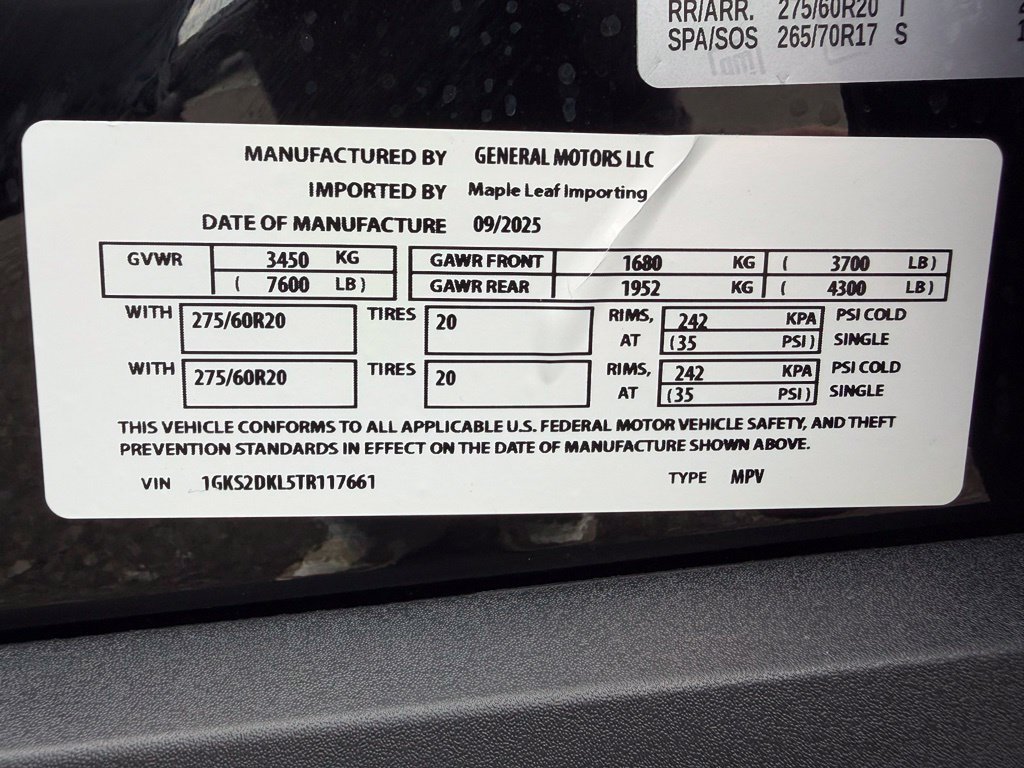 Used 2026 GMC Yukon Denali w/ Sun & Power Step Package AWD/4WD image 33