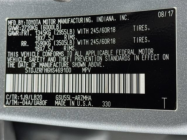 Used 2017 Toyota Highlander XLE w/ Carpet Mat Package AWD/4WD image 17