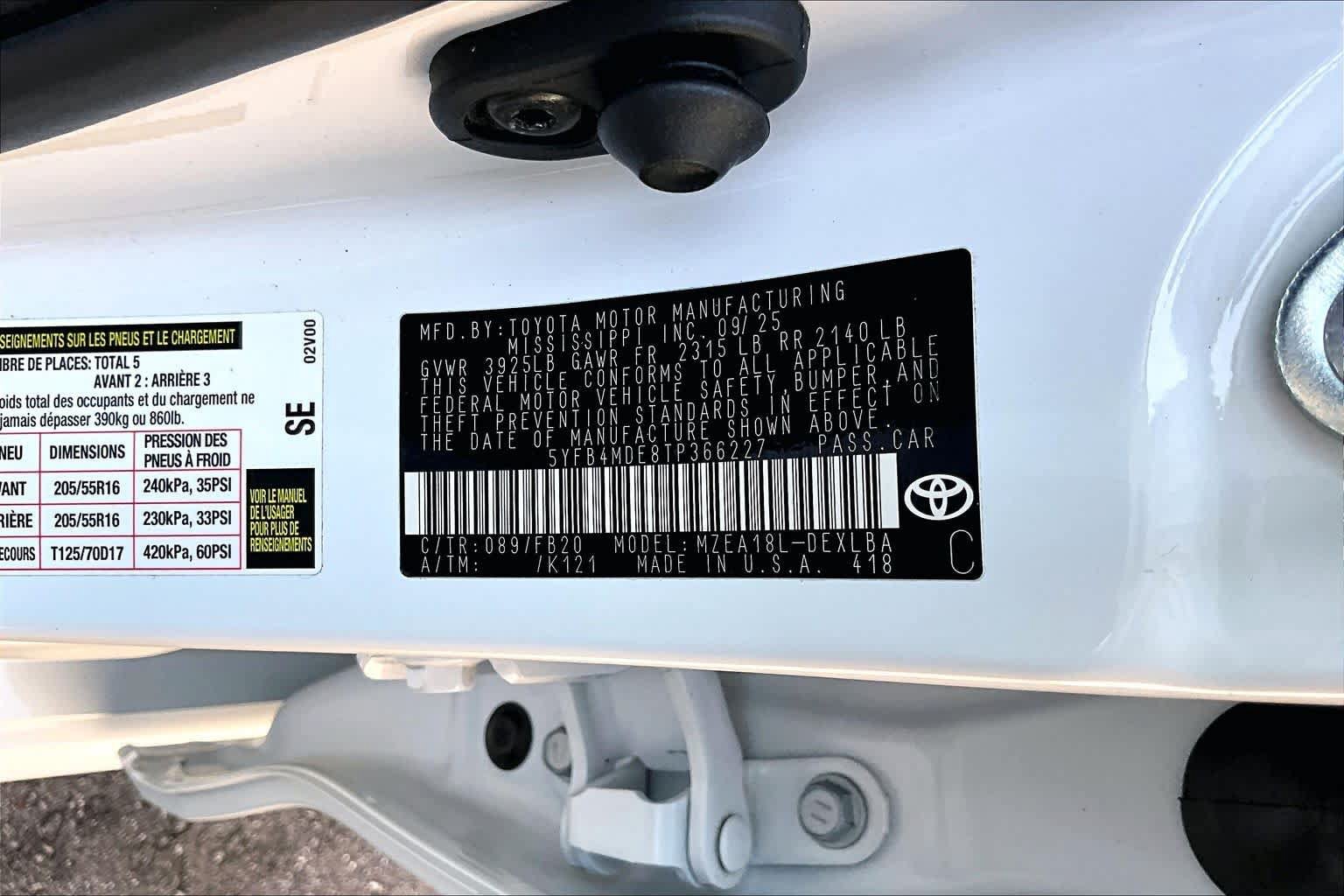 Certified 2026 Toyota Corolla LE FWD image 34