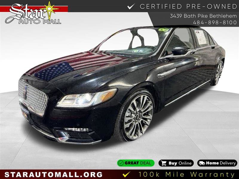 Used 2017 Lincoln Continental Select w/ Climate Package