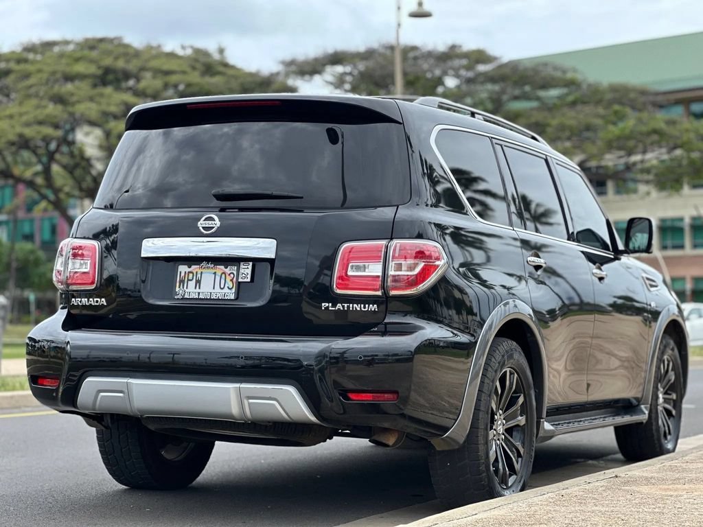 Used 2018 Nissan Armada Platinum w/ Captain Seat Package RWD image 5