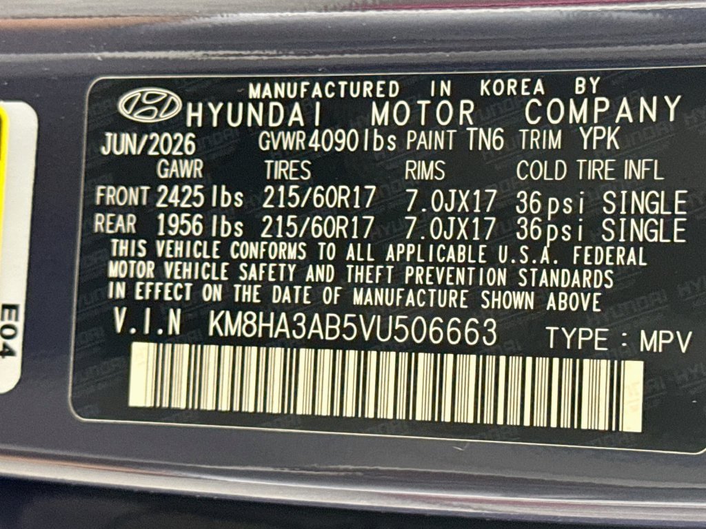 New 2027 Hyundai Kona SE FWD image 16
