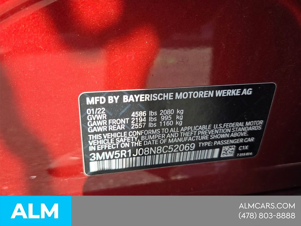 Used 2022 BMW 330i Sedan RWD image 13