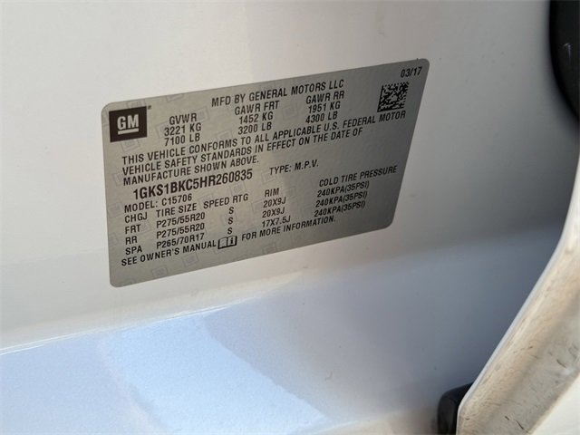 Used 2017 GMC Yukon SLT w/ HD Trailering Package image 30