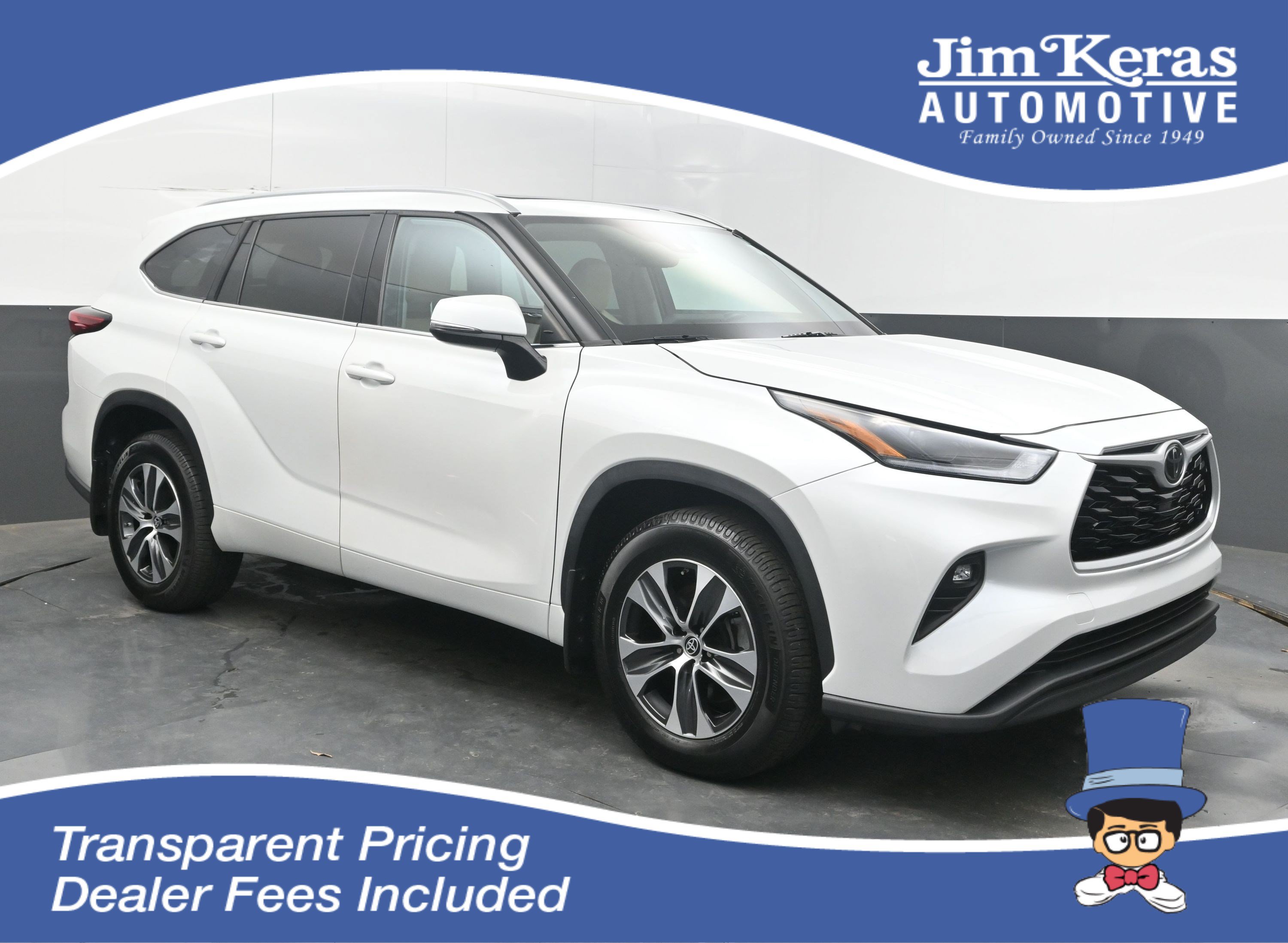 Used 2022 Toyota Highlander XLE AWD/4WD image 1