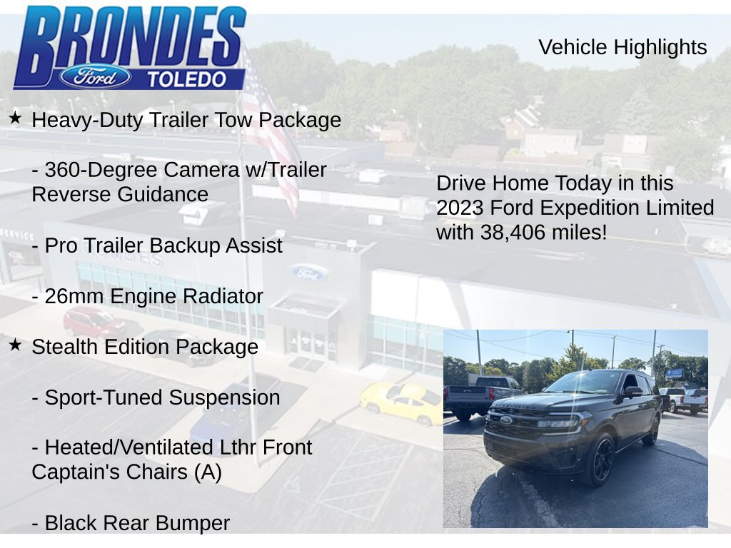 Used 2023 Ford Expedition Limited AWD/4WD image 12