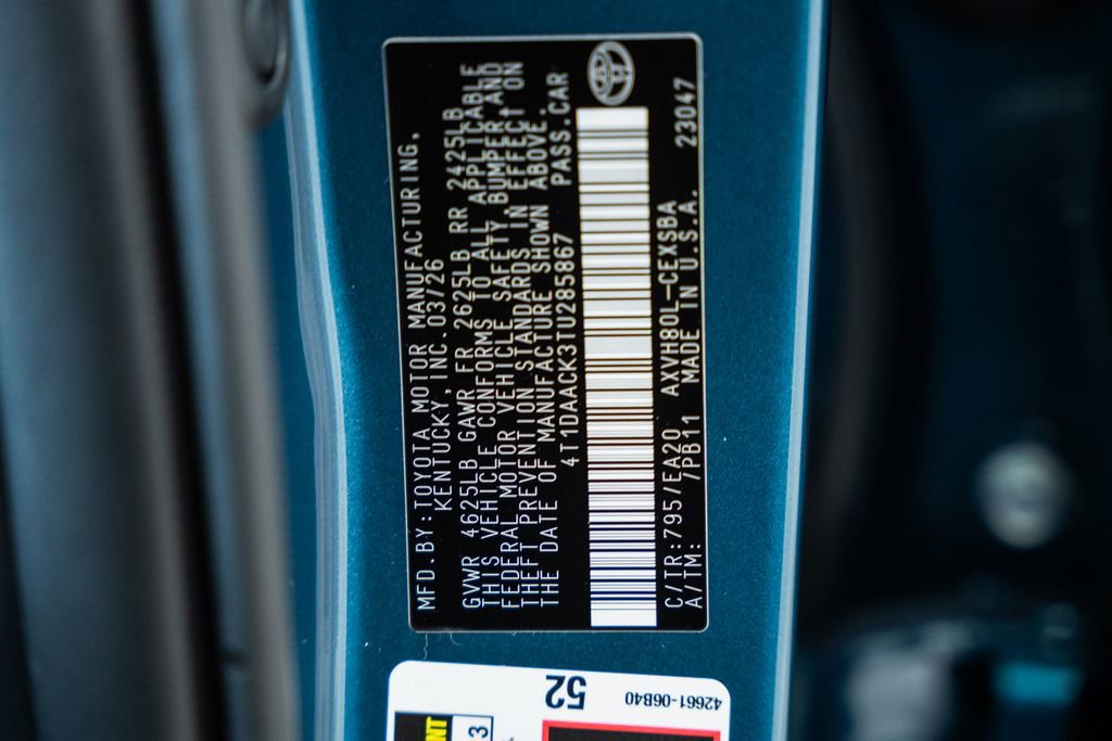 New 2026 Toyota Camry SE image 37