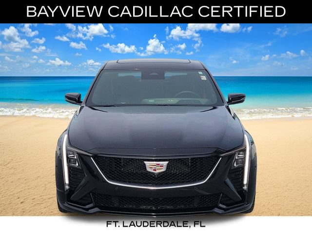 Certified 2025 Cadillac CT5 V w/ Technology Package RWD image 10