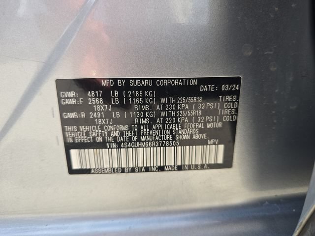 Certified 2024 Subaru Crosstrek 2.5i Limited w/ Crosstrek Mirror Package AWD/4WD image 29