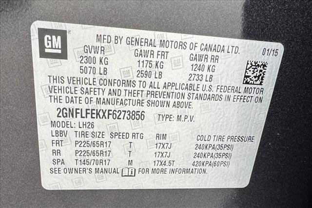 Used 2015 Chevrolet Equinox LT w/ Driver Convenience Package AWD/4WD image 22