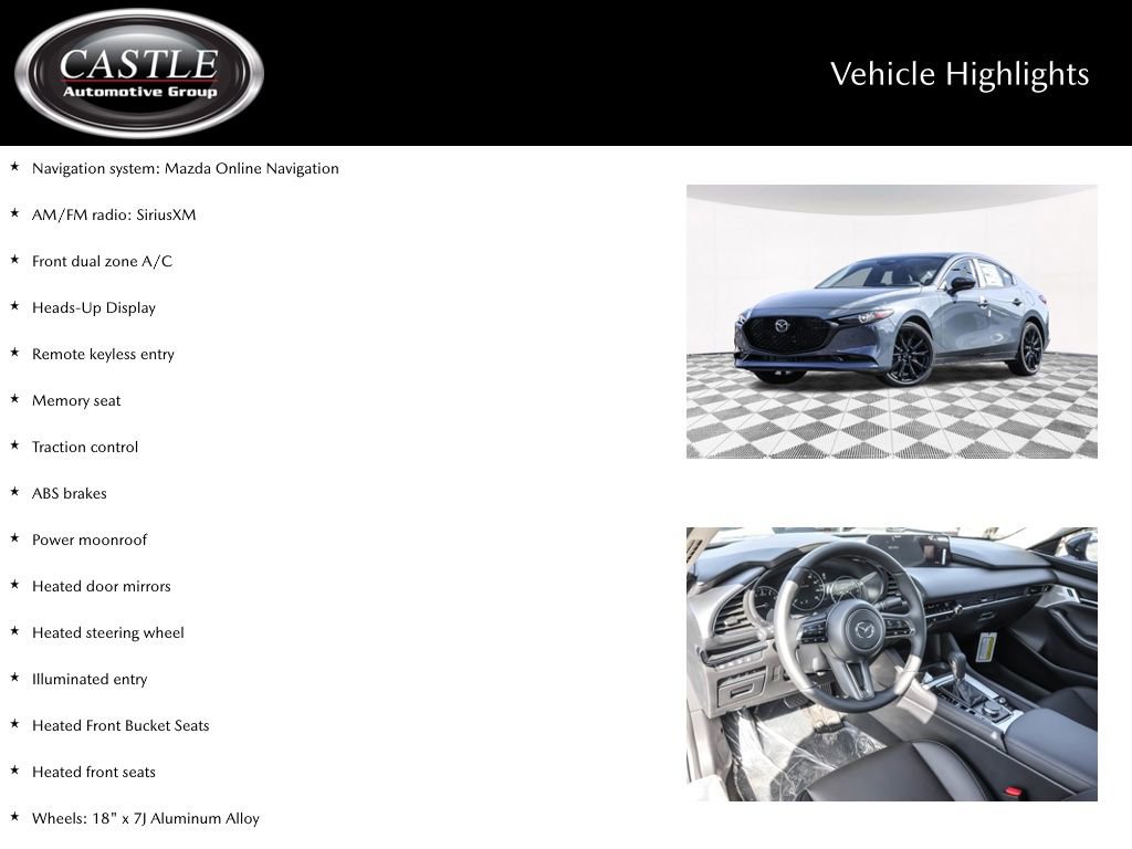 New 2026 MAZDA MAZDA3 2.5 Turbo Sedan w/Premium Plus image 4