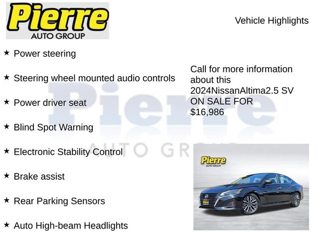 Used 2024 Nissan Altima 2.5 SV FWD image 14
