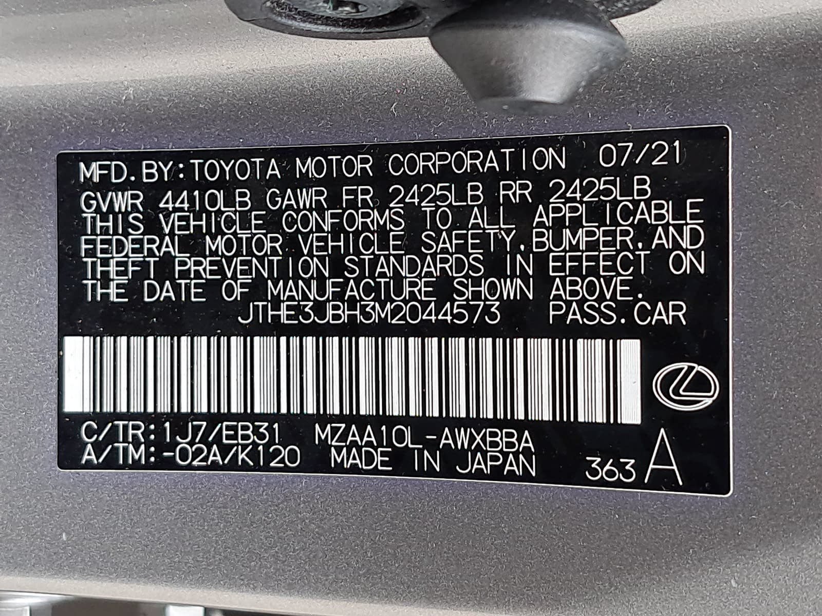 Used 2021 Lexus UX 200 F Sport w/ Accessory Package (Z2) FWD image 37