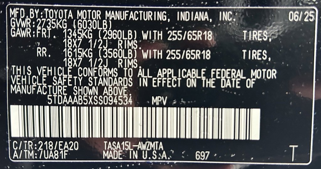 Certified 2025 Toyota Grand Highlander AWD image 27