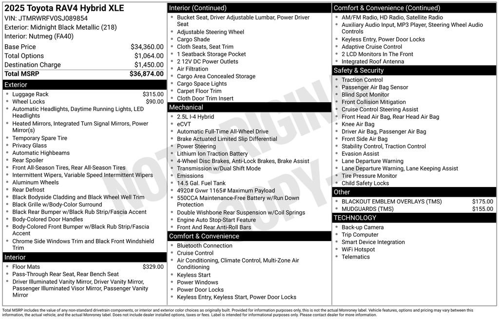 Used 2025 Toyota RAV4 XLE image 33