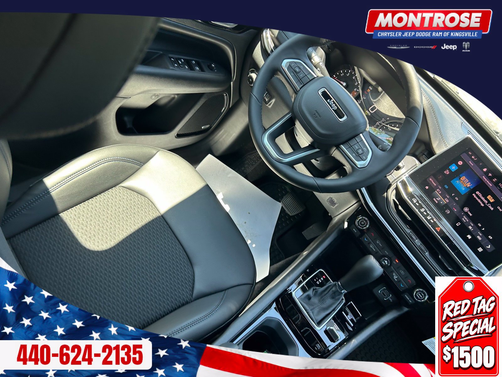 New 2026 Jeep Compass Latitude w/ Sun and Sound Group AWD/4WD image 26
