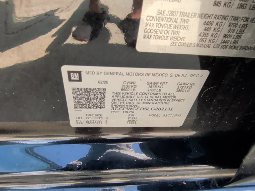 Used 2020 Chevrolet Silverado 1500 LT w/ Texas Edition RWD image 49