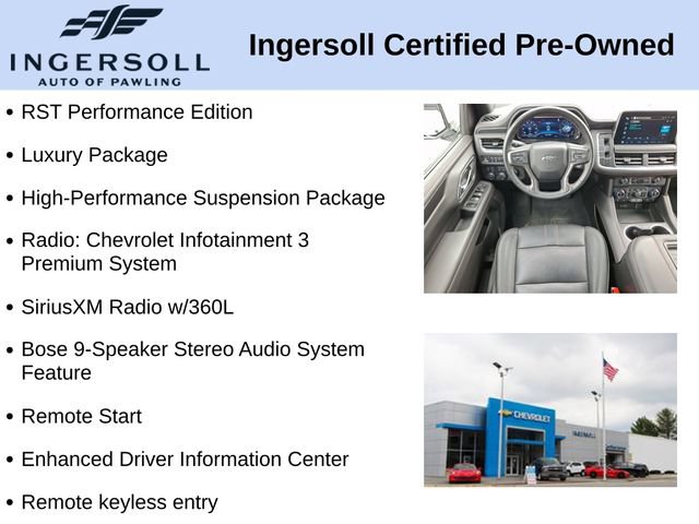 Used 2023 Chevrolet Tahoe RST w/ RST Performance Edition AWD/4WD image 10