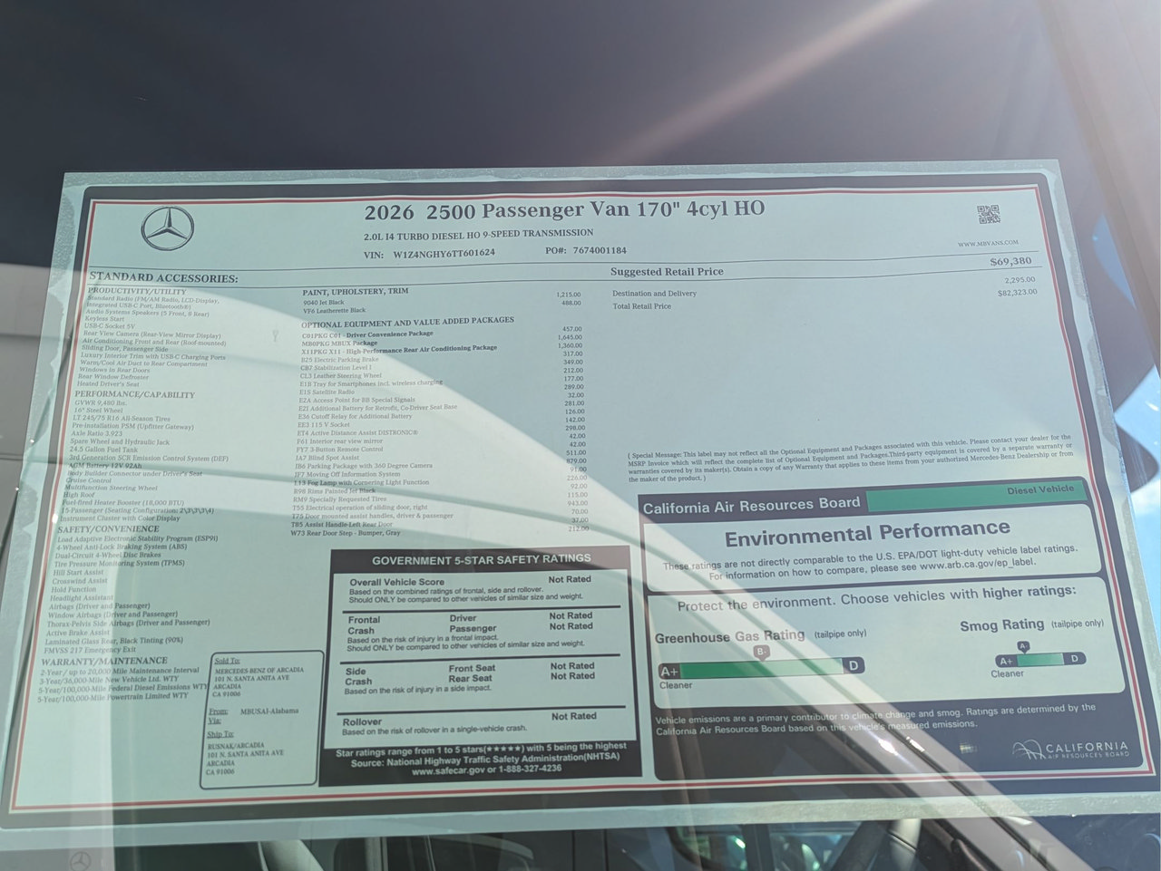 New 2026 Mercedes-Benz Sprinter 2500 image 11