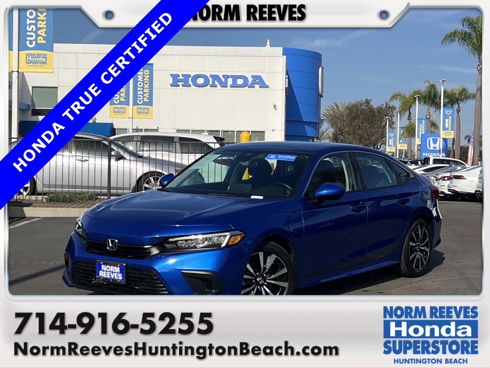 Certified 2023 Honda Civic EX