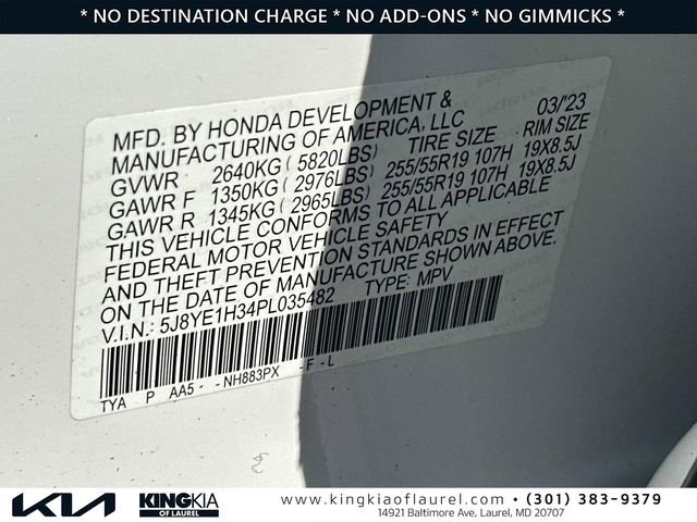 Used 2023 Acura MDX SH-AWD image 31