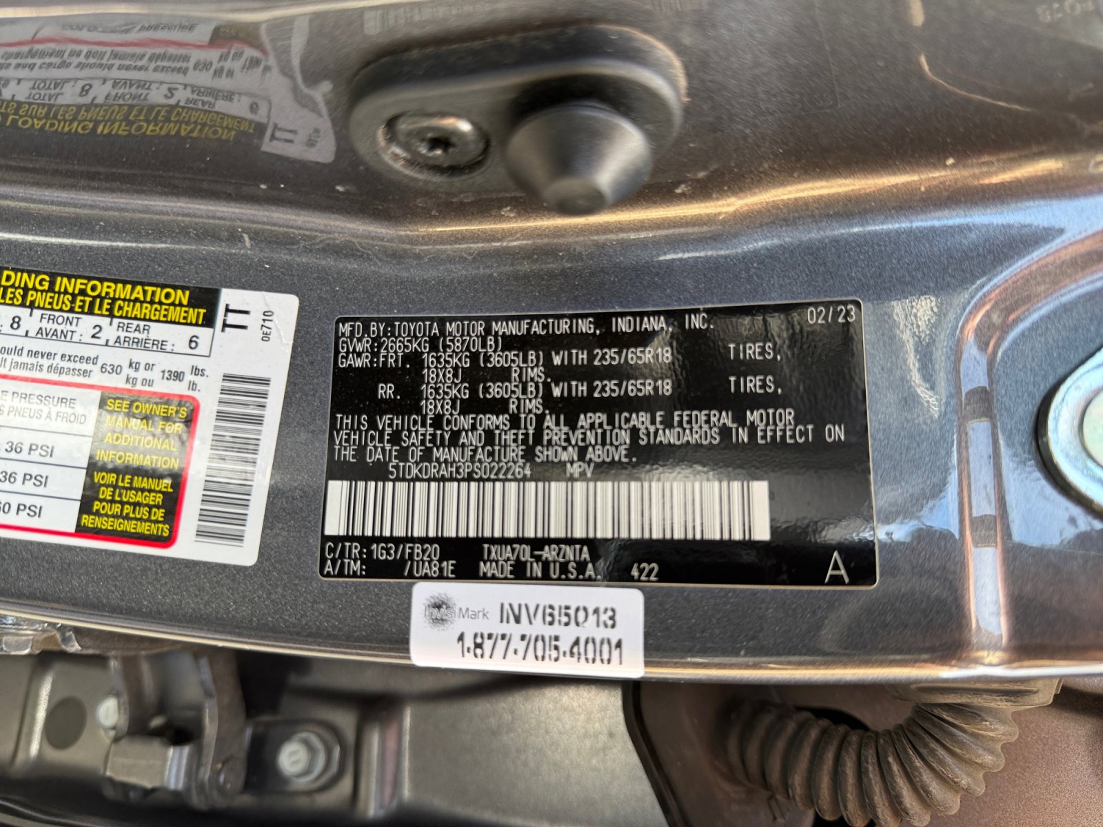 Used 2023 Toyota Highlander LE image 27