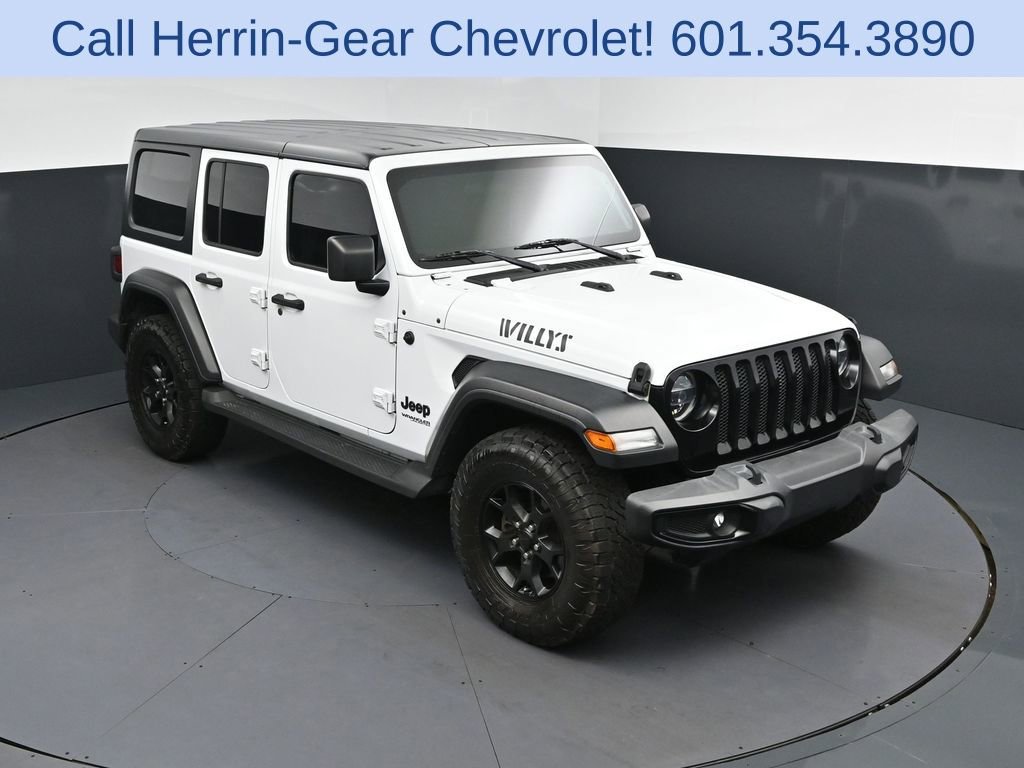 Used 2021 Jeep Wrangler Unlimited Sport image 1