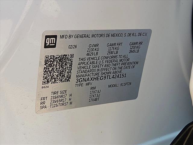 New 2026 Chevrolet Equinox LT image 17