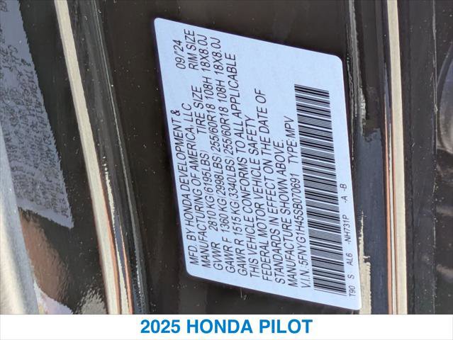 Certified 2025 Honda Pilot EX-L image 26