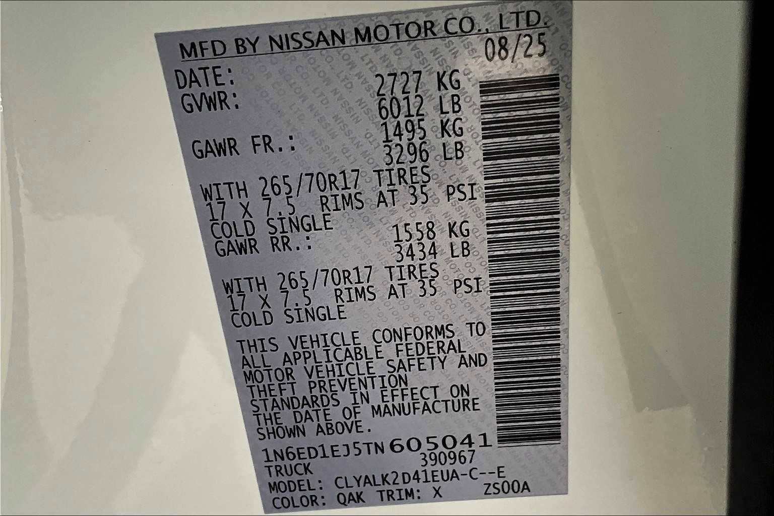 New 2026 Nissan Frontier Pro-X image 14