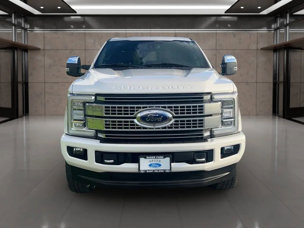 Used 2019 Ford F350 Platinum w/ Platinum Ultimate Package image 2