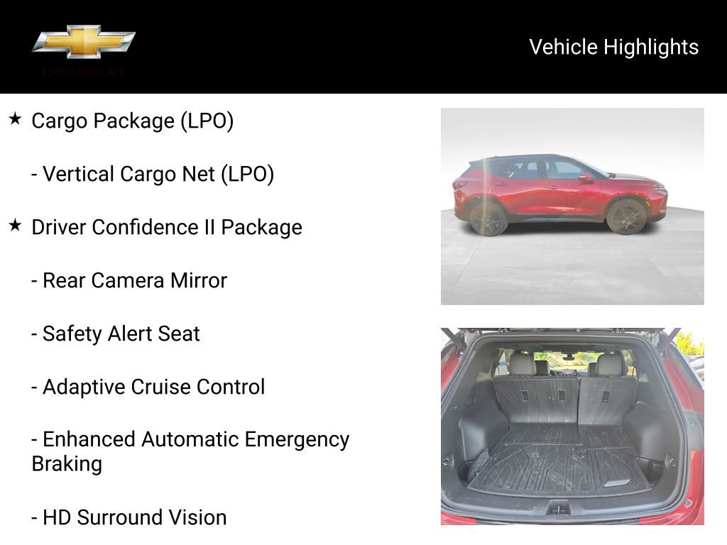 Used 2023 Chevrolet Blazer RS w/ Driver Confidence II Package AWD/4WD image 21