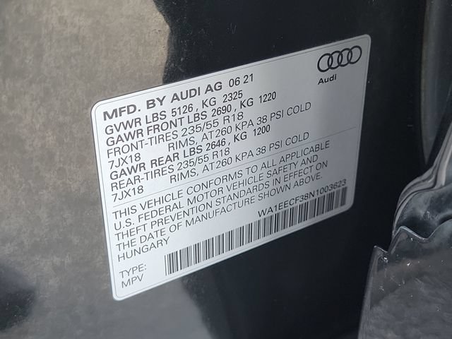 Used 2022 Audi Q3 2.0T Premium Plus w/ Premium Plus Package AWD/4WD image 34