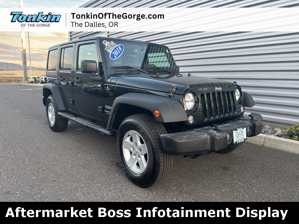 Used 2018 Jeep Wrangler Unlimited Sport S