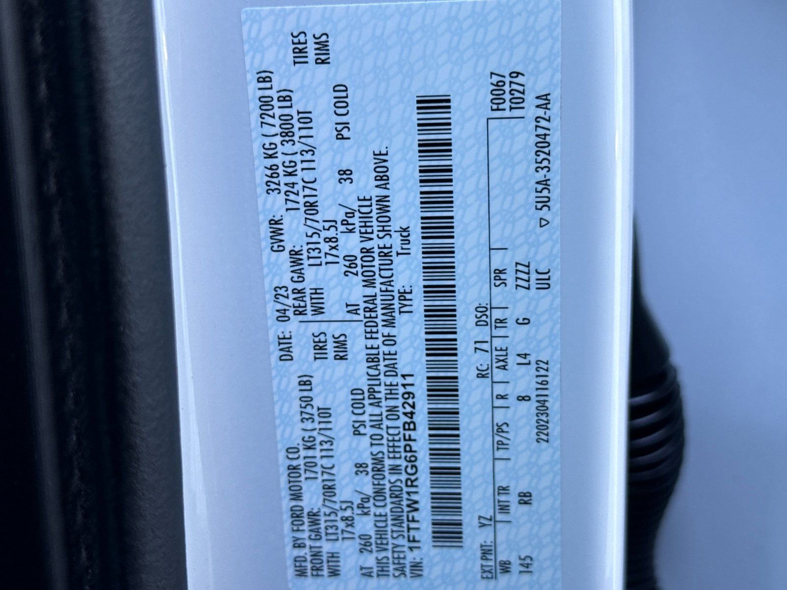 Used 2023 Ford F150 Raptor w/ Raptor Carbon Fiber Package AWD/4WD image 28