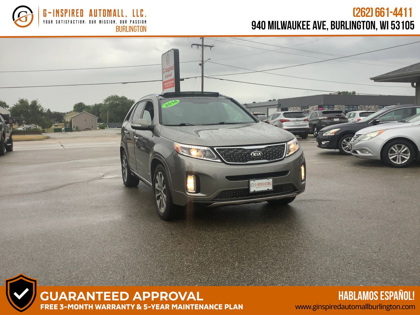 Used 2014 Kia Sorento SX w/ 3rd Row Package