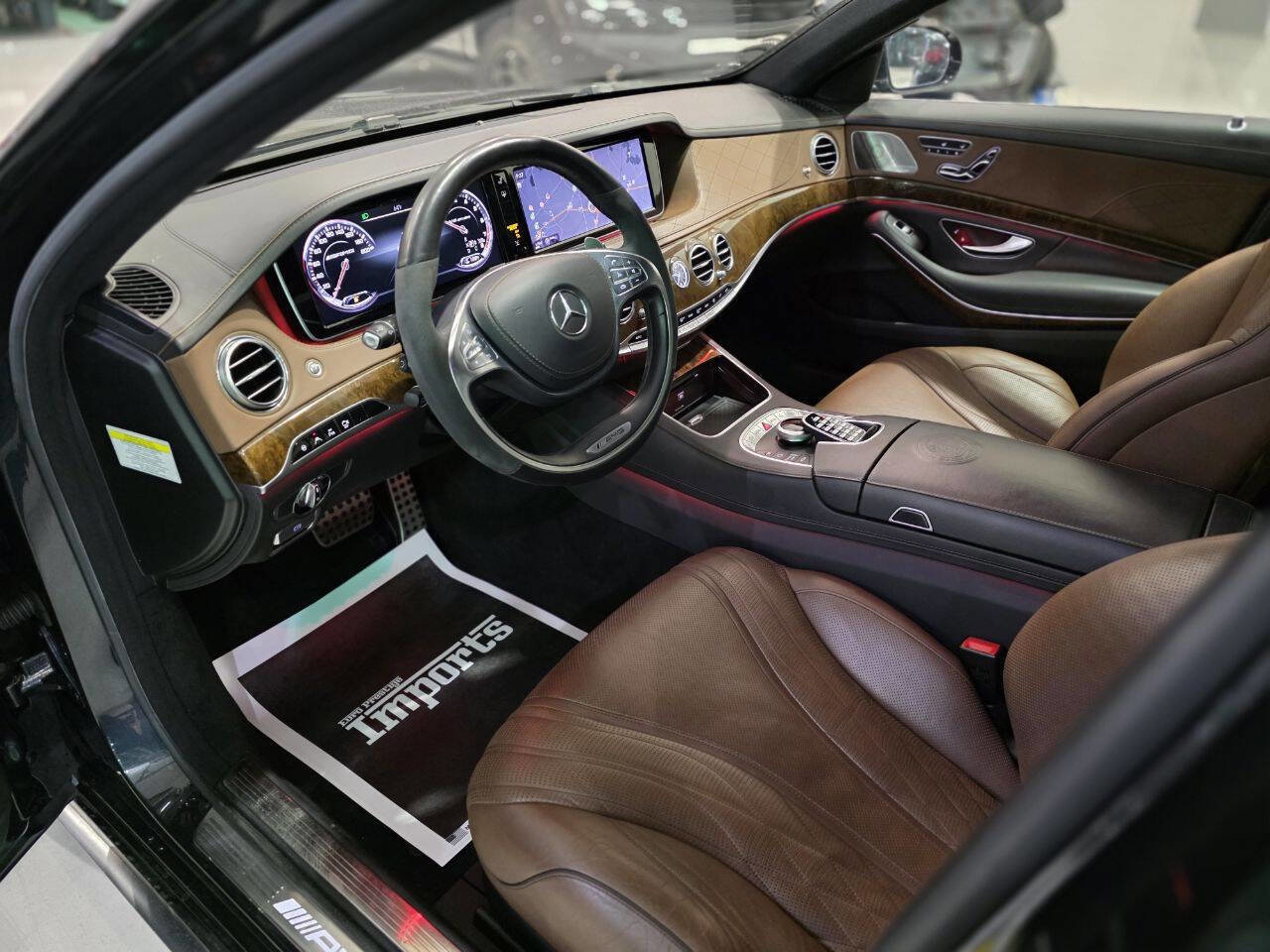 Used 2014 Mercedes-Benz S 63 AMG 4MATIC Sedan w/ Rear Seat Package image 10