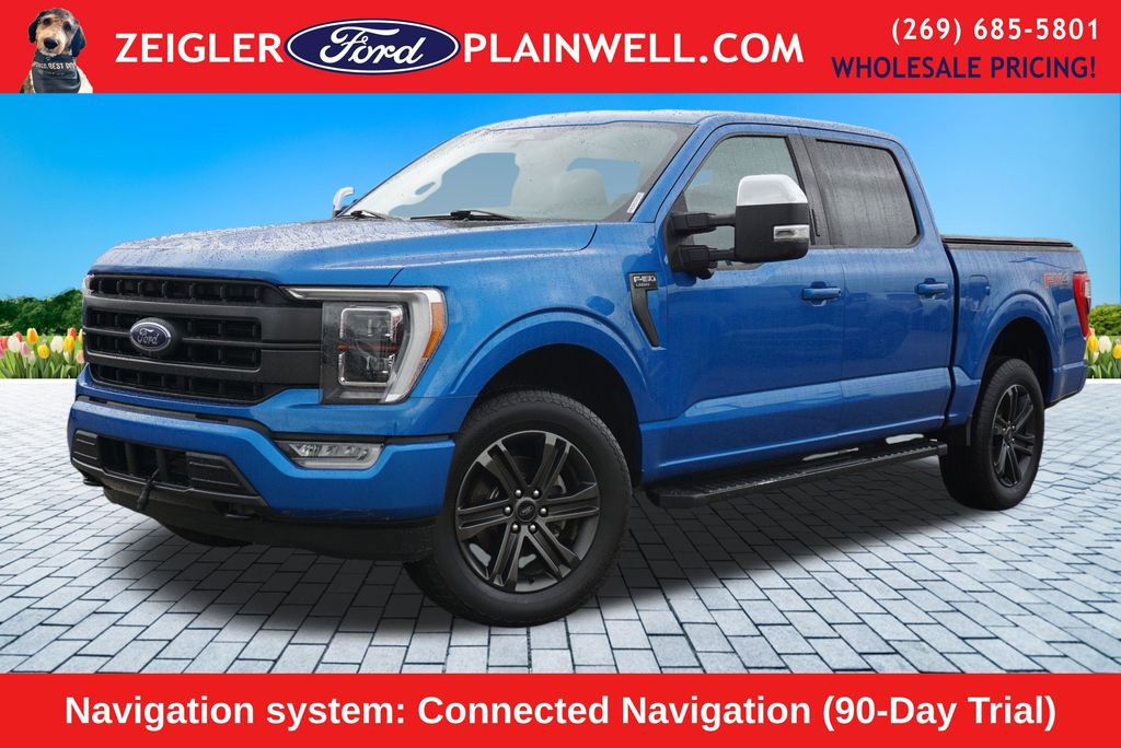 Used 2021 Ford F150 Lariat w/ Equipment Group 502A High image 1