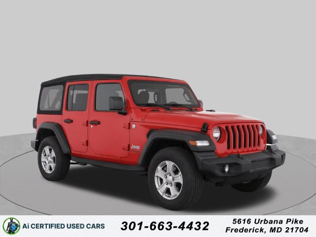 Used 2019 Jeep Wrangler Unlimited Sport S AWD/4WD 360° Tour