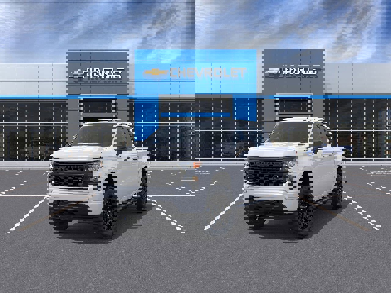 New 2026 Chevrolet Silverado 1500 Custom w/ Turbomax Blackout Package image 8