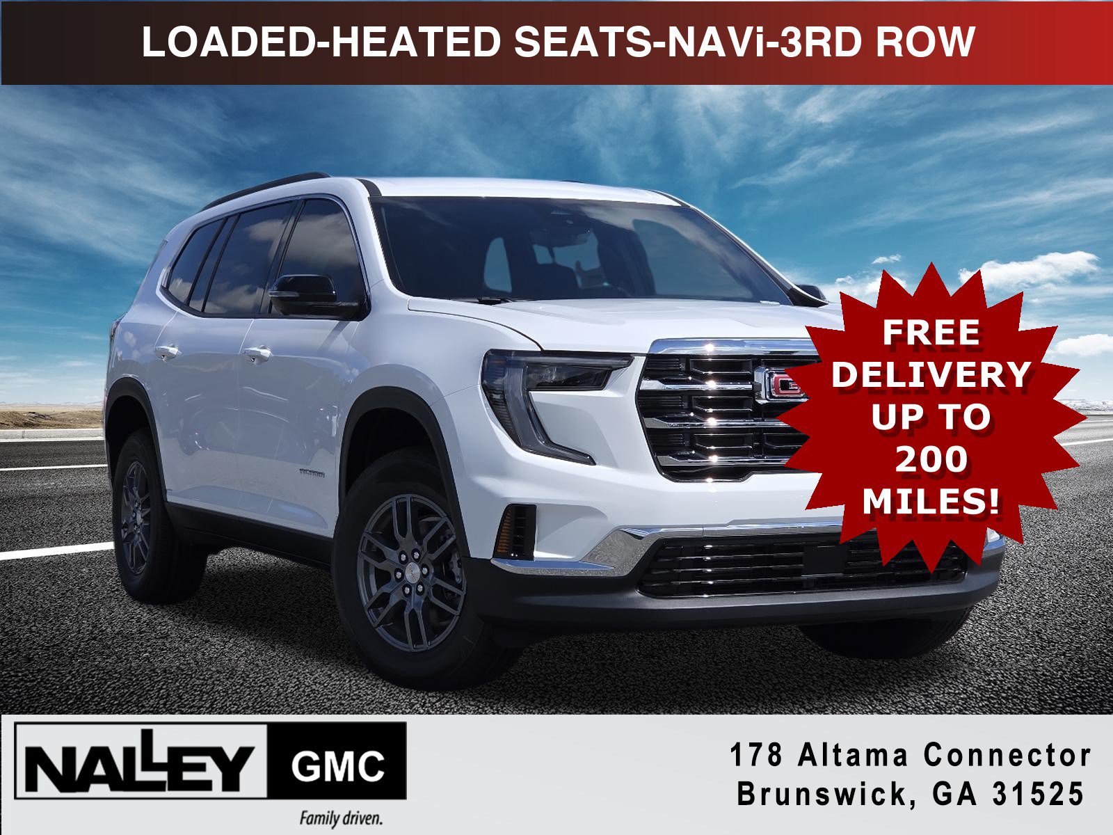 New 2026 GMC Acadia Elevation
