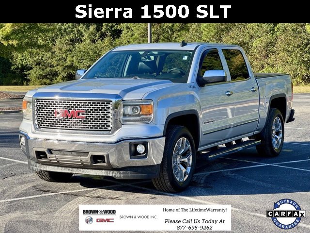 Used 2015 GMC Sierra 1500 SLT w/ SLT Crew Cab Value Package