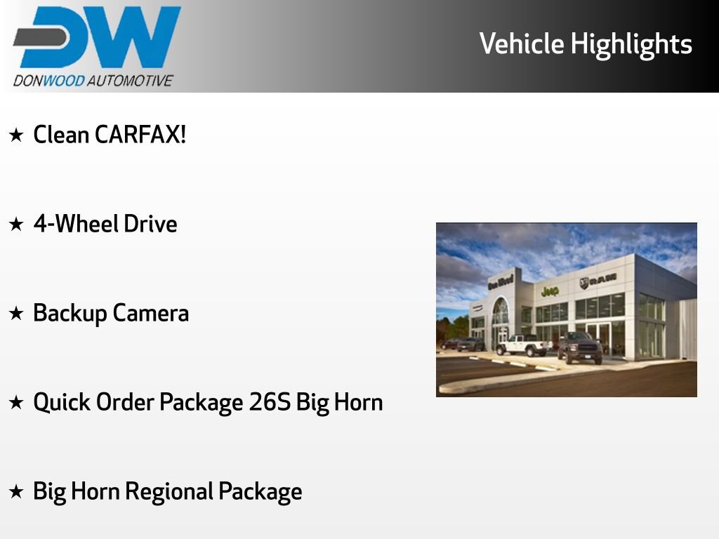 Used 2017 RAM 1500 Big Horn image 3