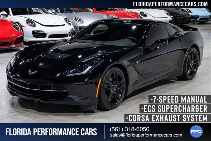Used 2017 Chevrolet Corvette Stingray Coupe w/ Z51 1LT w/ Battery Protection Package