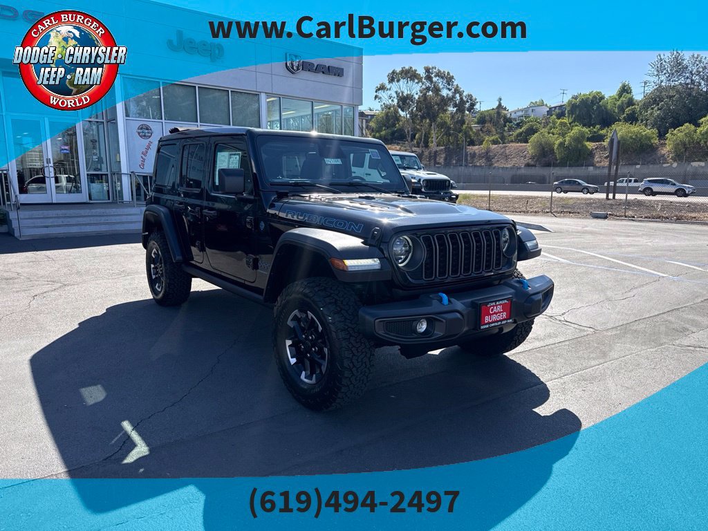 Certified 2025 Jeep Wrangler Unlimited Rubicon 4xe w/ Convenience Group