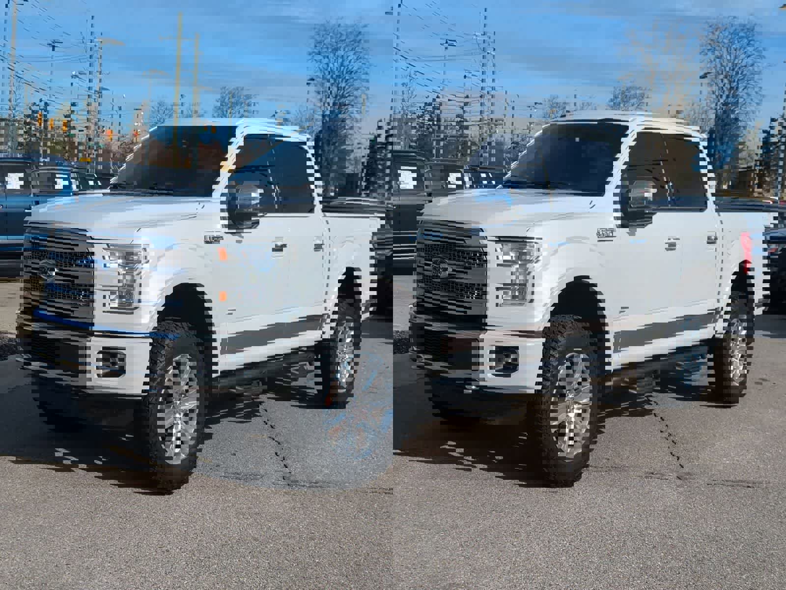 Used 2015 Ford F150 Platinum w/ Equipment Group 701A Luxury image 4