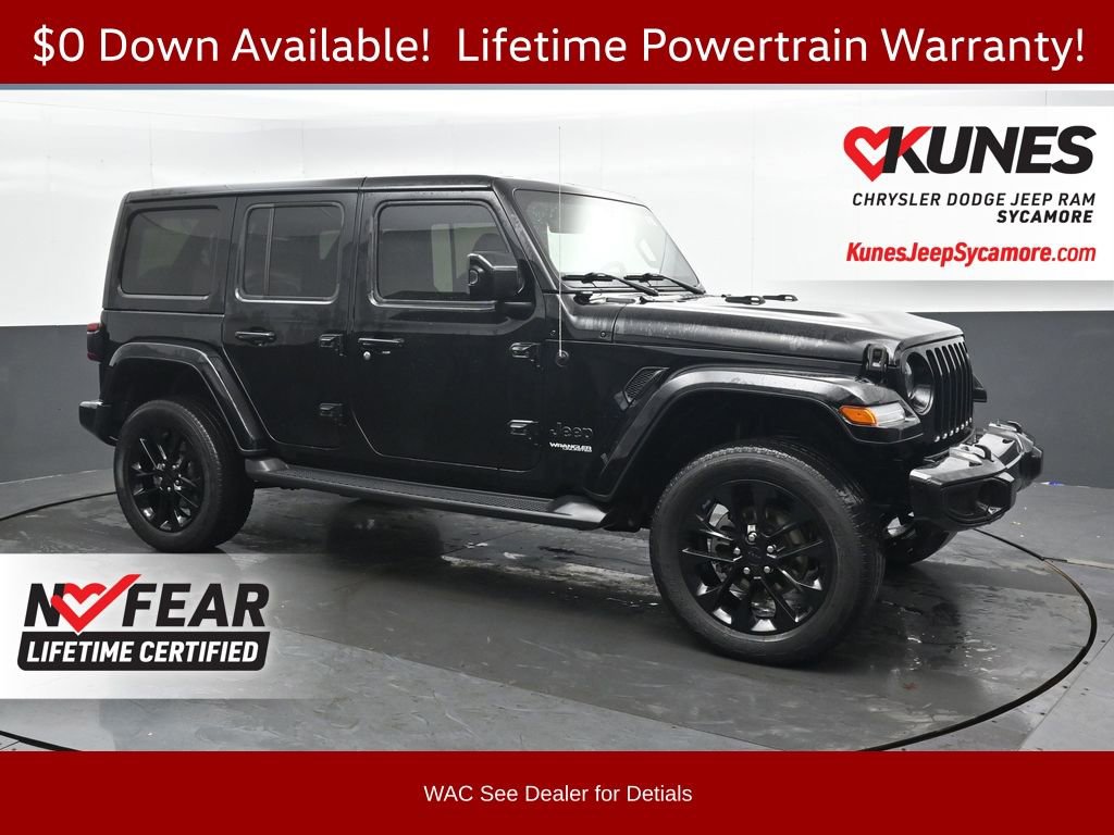 Used 2021 Jeep Wrangler Unlimited Sahara