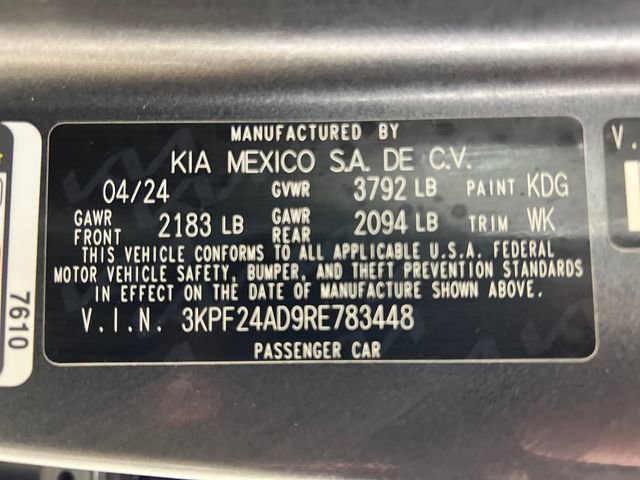 Used 2024 Kia Forte LXS image 27