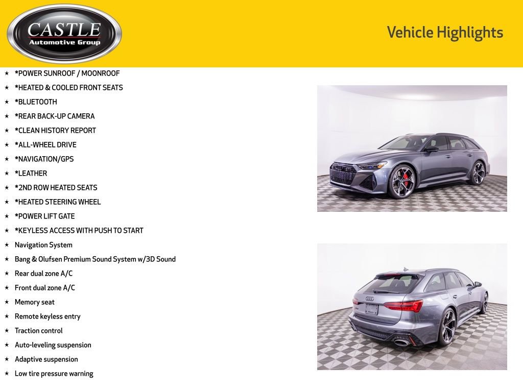 Used 2024 Audi RS 6 performance image 3